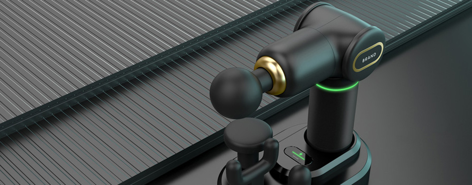 FASCIA GUN  外星人雙面折疊式筋膜槍